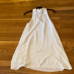 White Halter Dress